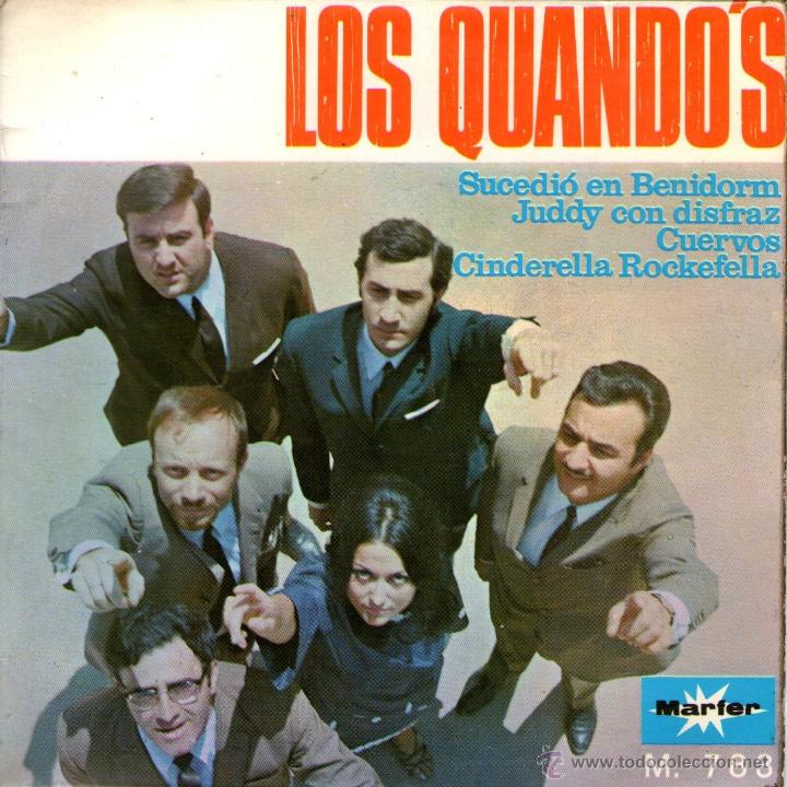 Discos de vinilo: LOS QUANDO’S - EP VINILO 7” - Editado en ESPAÑA - SUCEDIÓ EN BENIDORM + 3 - MARFER - año 1968 - Foto 1 - 45469826