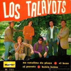 Discos de vinilo: LOS TALAYOTS - EP VINILO 7” - EDITADO EN ESPAÑA - BELÉN BELÉN (PERET COVER) + 3 - MARFER - AÑO 1968. Lote 45470028