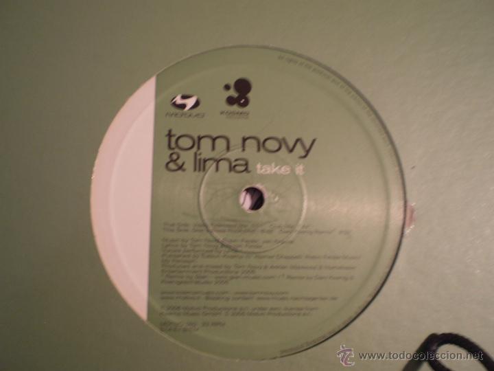 Discos de vinilo: MAXI LP. TOM NOVY & LIMA. TAKE IT - Foto 1