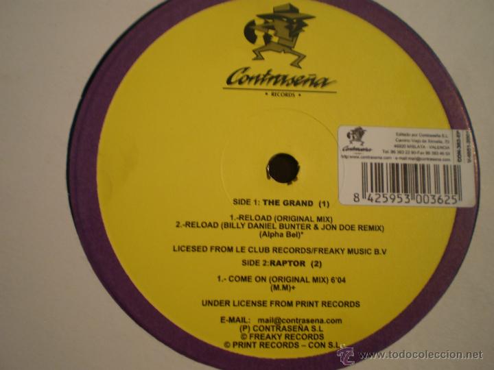 Discos de vinilo: MAXI LP. THE GRAND. RAPTOR - Foto 1