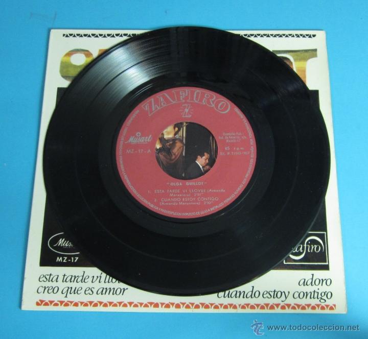 Discos de vinilo: OLGA GUILLOT. ZAFIRO - Foto 3