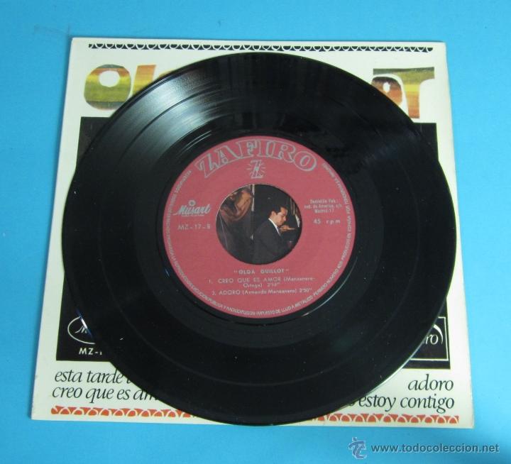 Discos de vinilo: OLGA GUILLOT. ZAFIRO - Foto 4