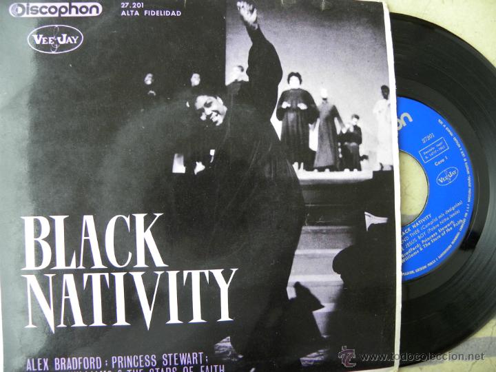 Discos de vinilo: BLACK NATIVITY -EP 1963 - Foto 1
