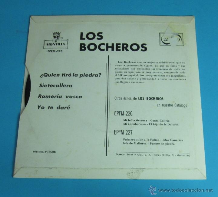 Discos de vinilo: LOS BOCHEROS. FOLKLORE - Foto 2