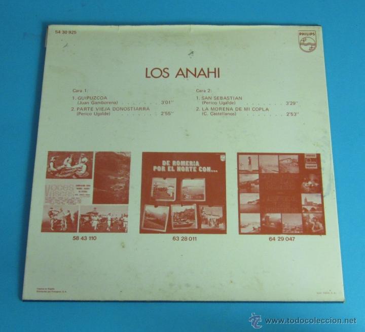Discos de vinilo: LOS ANAHI. FOLKLORE - Foto 3