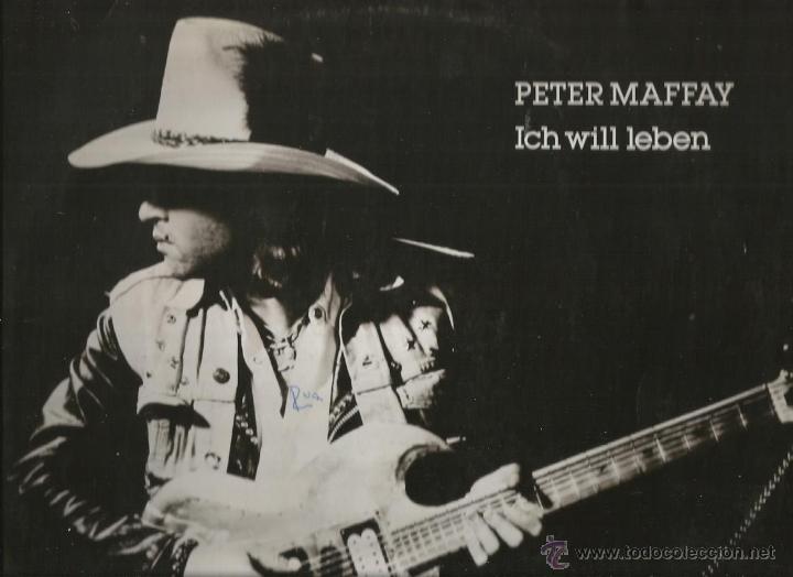 Discos de vinilo: LP PETER MAFFAY - ICH WILL LEBEN - Foto 1