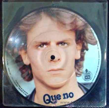 Discos de vinilo: PEDRO MAR&Iacute;N, QUE NO - SINGLE PICTURE DISC - Foto 1