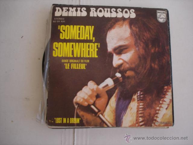 Discos de vinilo: DEMIS ROUSSOS SOMEDAY, SOMEWHERE - Foto 1
