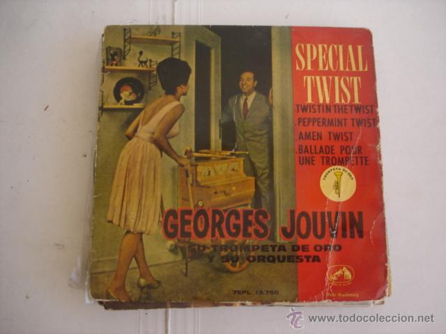 Discos de vinilo: GEORGES JOUVIN SPECIAL TWIST - Foto 1