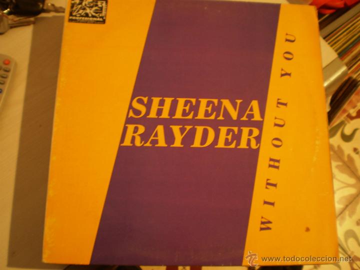 Discos de vinilo: MAXI LP. SHEENA RAYDER. WITHOUT YOU - Foto 1