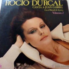 Discos de vinilo: ROCIO DURCAL CANTA A JUAN GABRIEL VOL. 2, LP PRONTO RECORDS - PTS 1045 SPAIN 1978, EX/VG+. Lote 45500522
