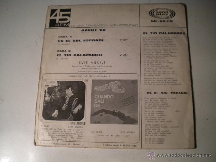 Discos de vinilo: Luis Aguile - Aguile 68 - Foto 2