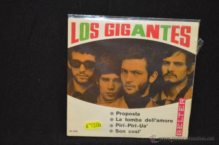 Discos de vinilo: LOS GIGANTES - PROPOSTA + 3 - EP - Foto 1