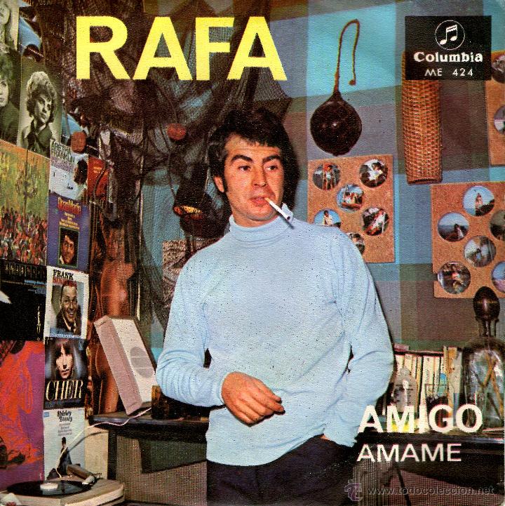 Discos de vinilo: RAFA con los COCKTAIL / Amame / Amigo - Foto 1