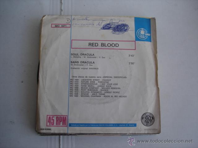 Discos de vinilo: RED BLOOD SOUL DRACULA - Foto 2