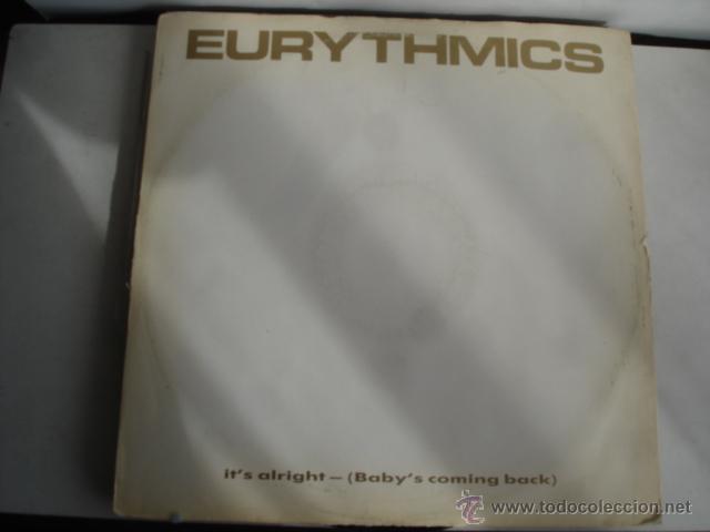 Discos de vinilo: Eurythmics     Its Alright (Babys Coming Back) - Foto 1