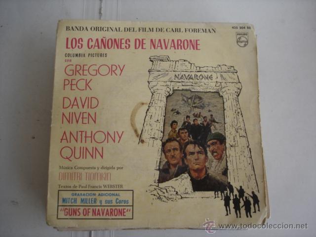 Discos de vinilo: DIMITRI TIOMKIN LOS CA&Ntilde;ONES DE NAVARONE - Foto 1