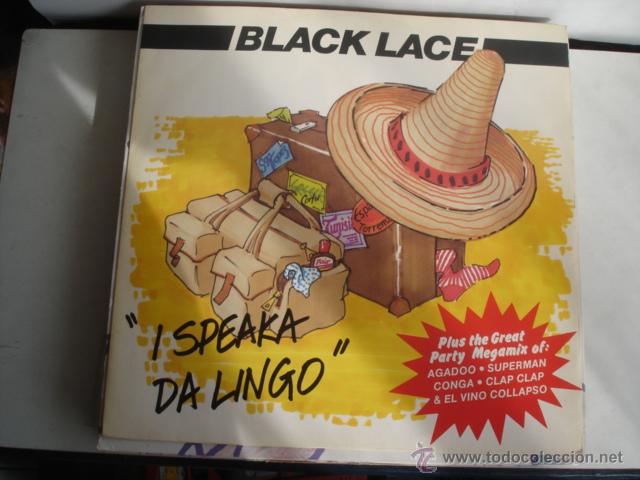 Discos de vinilo: Black Lace    I Speaka Da Lingo - Foto 1