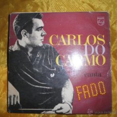 Discos de vinilo: CARLOS DO CARMO. CANTA FADO. PHILIPS EDICION PORTUGUESA