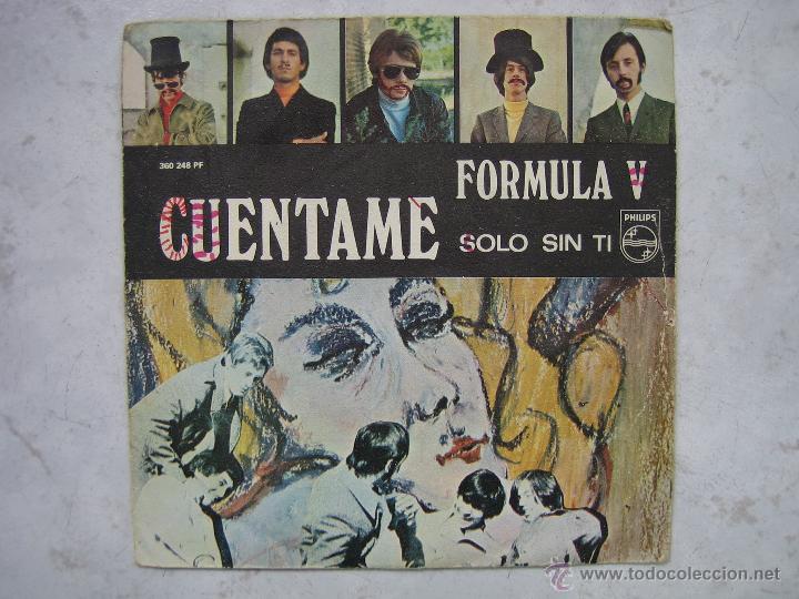 Discos de vinilo: Singles Cu&eacute;ntame. F&oacute;rmula V 1969 - Foto 1