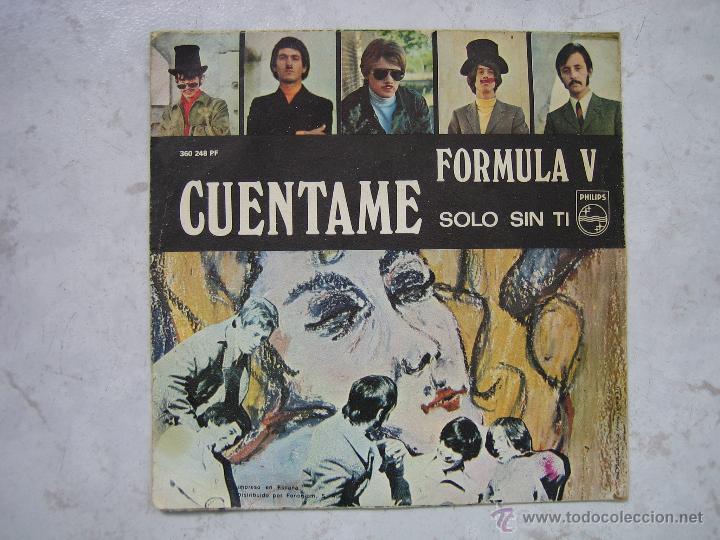 Discos de vinilo: Singles Cu&eacute;ntame. F&oacute;rmula V 1969 - Foto 4