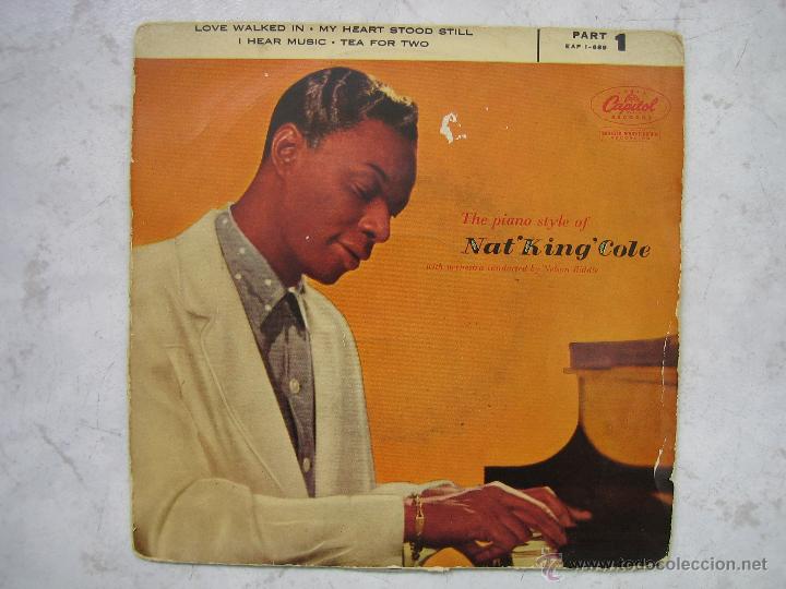 Discos de vinilo: Singles NatKingCole - Foto 1