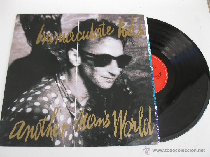 Discos de vinilo: LP - IMMACULATE FOOLS - ANOTHER MANS WORLD - CBS - A&Ntilde;O 1990. - Foto 1