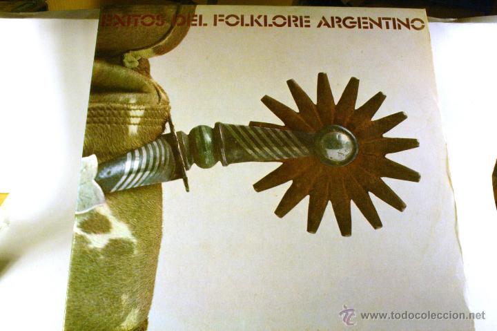 Discos de vinilo: LP. EXITOS DEL FOLKLORE ARGENTINO 2 discos. CBS - Foto 1