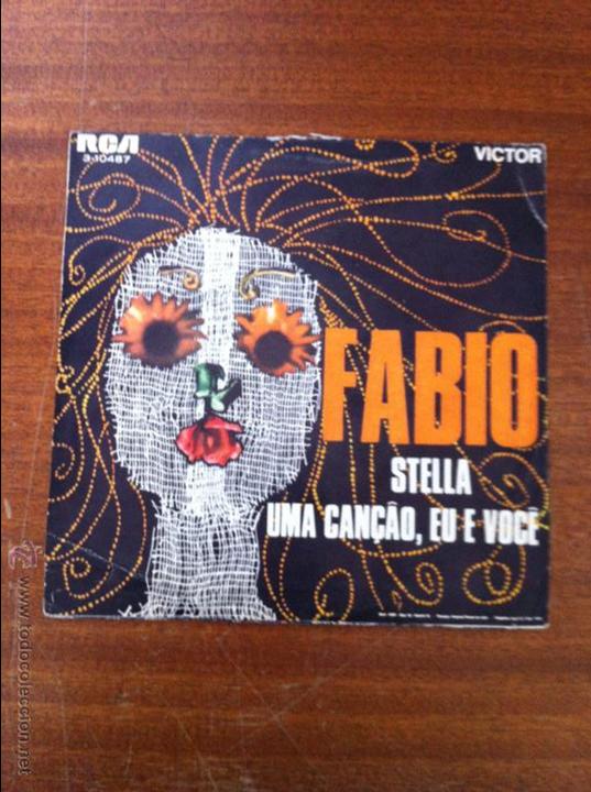 Discos de vinilo: FABIO - STELLA / UMA CAN&Ccedil;AO, EU E VOCE. RCA 1970 - Foto 1