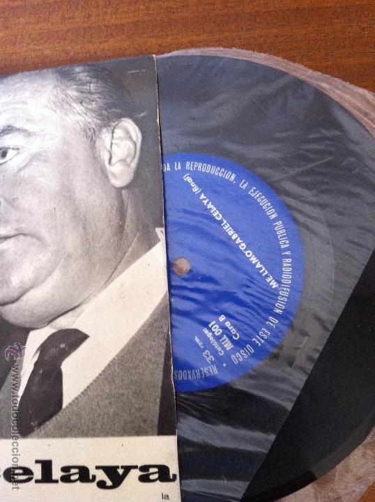 Discos de vinilo: ME LLAMO GABRIEL CELAYA. COLECCI&Oacute;N LA PALABRA - Foto 2