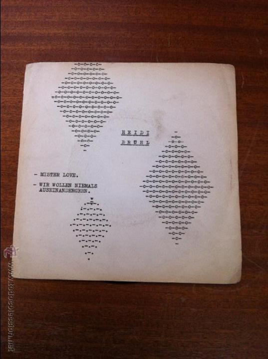 Discos de vinilo: HEIDI BR&Uuml;HL. MISTER LOVE - Foto 1