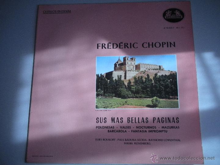 Discos de vinilo: MAGNIFICO LP DE - FREDERIC CHOPIN - - Foto 1