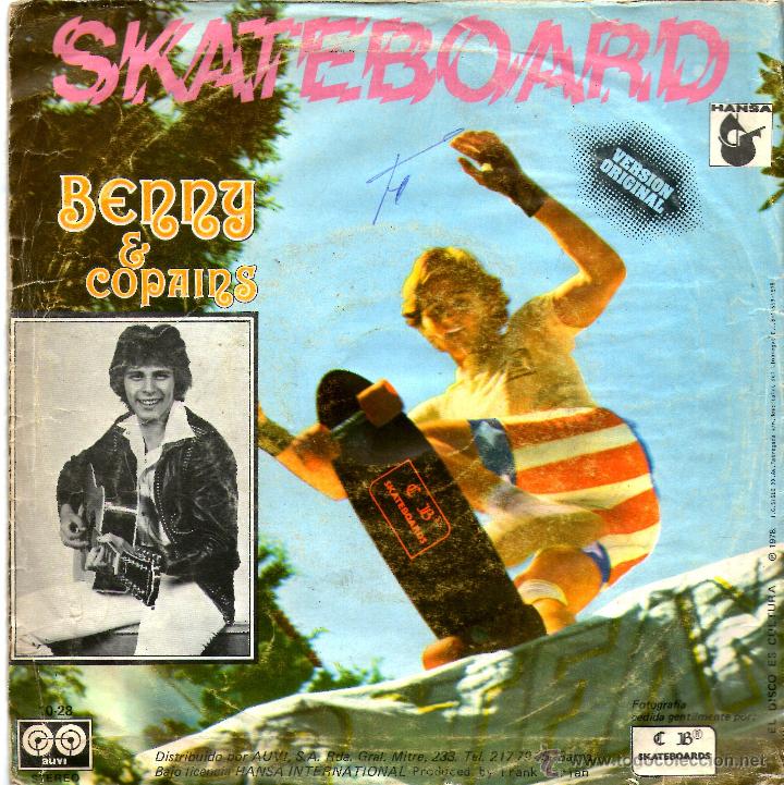 Discos de vinilo: Benny & copains - Skateboard - Foto 2
