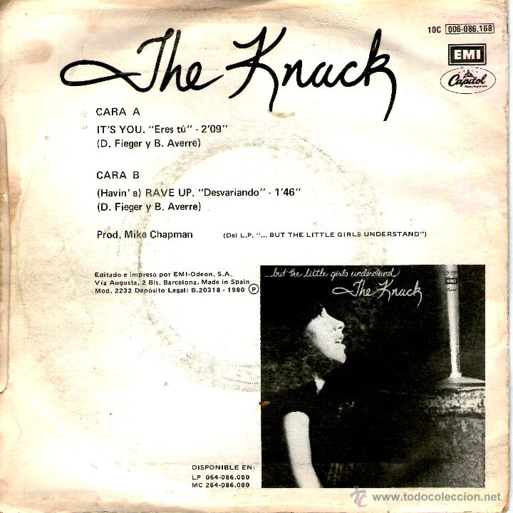 Discos de vinilo: The Knack - eres tu - Foto 2