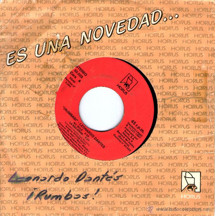 Discos de vinilo: RUMBAS LEONARDO DANTES - Foto 1