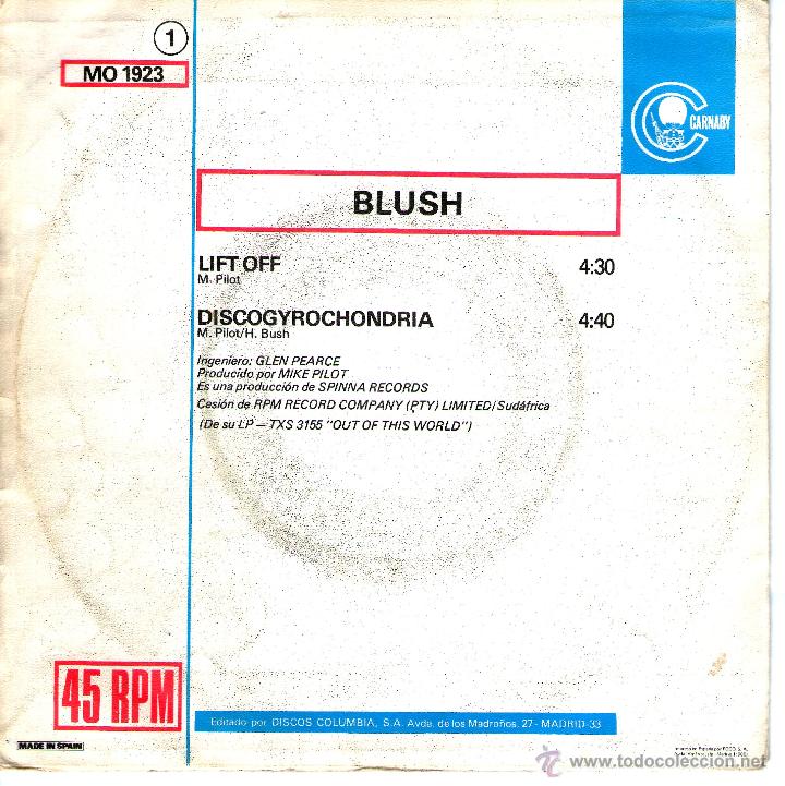 Discos de vinilo: BLUSH  LIFTOFF - Foto 2
