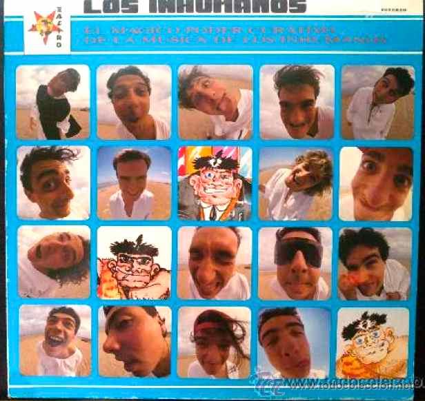 Discos de vinilo: LOS INHUMANOS - EL M&Aacute;GICO PODER CURATIVO - LP - Foto 1