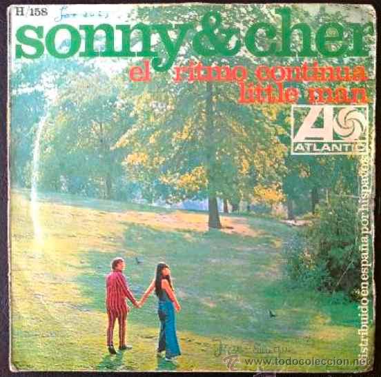 Discos de vinilo: SONNY & CHER, EL RITMO CONTIN&Uacute;A - SINGLE ORIGINAL ESPA&Ntilde;A - Foto 1