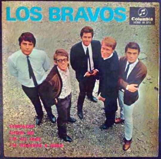 Discos de vinilo: LOS BRAVOS, SYMPATHY. EP ORIGINAL ESPA&Ntilde;A - Foto 1