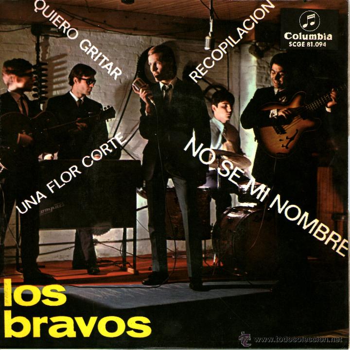 Discos de vinilo: LOS BRAVOS - NO SE MI NOMBRE - Foto 1