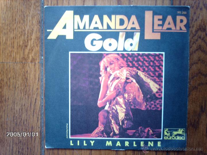 Discos de vinilo: amanda lear  -  gold  +  lily marlene - Foto 1