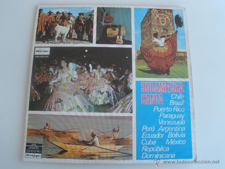 Discos de vinilo: SUDAMERICA CANTA - Foto 1