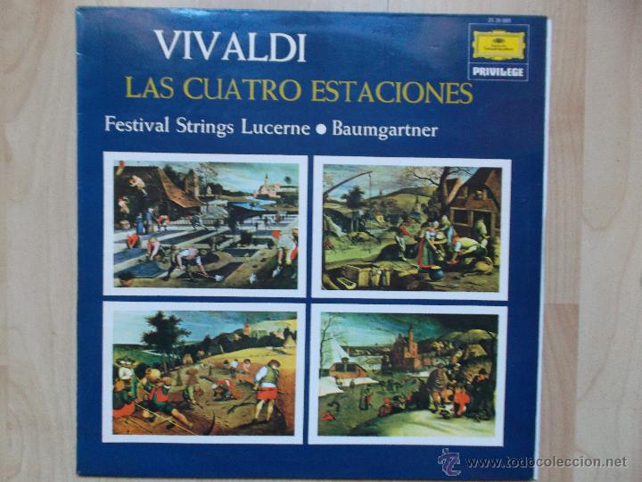 Discos de vinilo: VIVALDI - LAS CUATRO ESTACIONES - 1980 - Foto 1