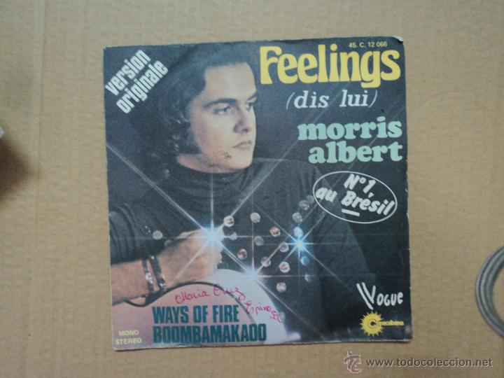 Discos de vinilo: Morris Albert - Feelings - Foto 1