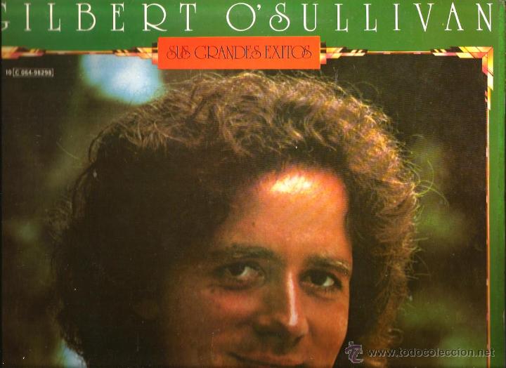 Discos de vinilo: LP GILBERT O&acute;SULLIVAN : SUS GRANDES EXITOS (ALONE AGAIN, CLAIR, WE WILL, ETC ) - Foto 1