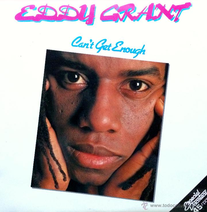 Discos de vinilo: Eddy Grant LP 33 rpm CAN&acute;T GET ENOUGH - Foto 1