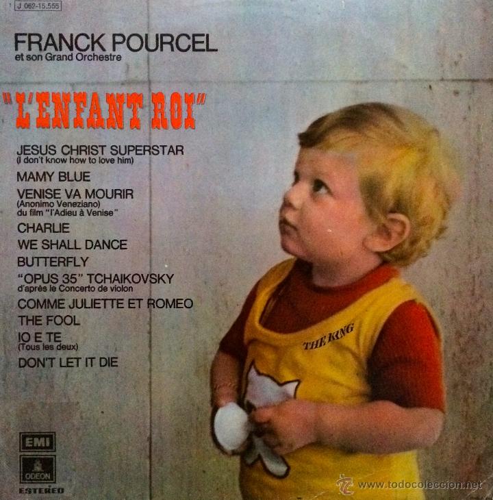 Discos de vinilo: Franck Pourcel L&acute;ENFANT ROI - Foto 1