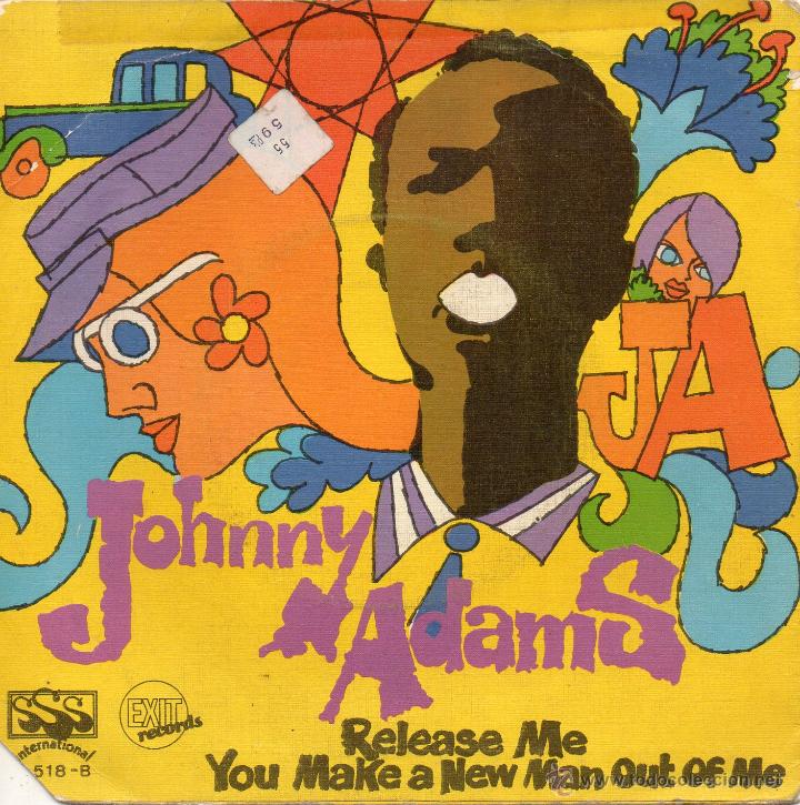 Discos de vinilo: JOHNNY ADAMS, SG, RELEASE ME + 1, 1969 - Foto 2