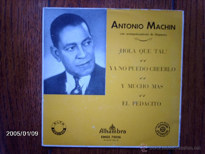 Discos de vinilo: antonio machin  -  &iexcl; hola que tal !   +   3 - Foto 1