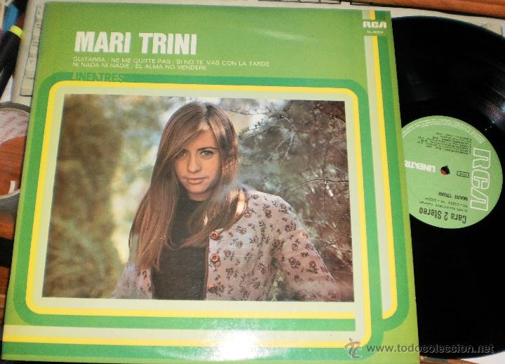 Discos de vinilo: mari trini lp lineatres.1978 - Foto 1